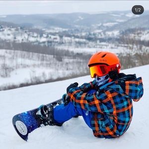 Boys Burton Dryride Chittagong Snowboard Coat 7/8